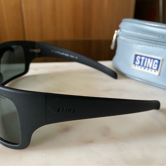 STING made in Italy cool and current sunglasses - Picture 2 of 4